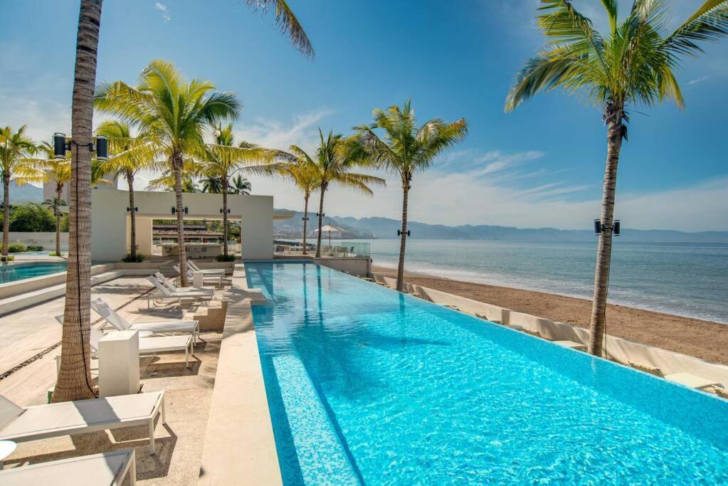 Harbor 3008 Amazing Beach Front Condo By Moikkarentals 巴亞爾塔港 外观 照片
