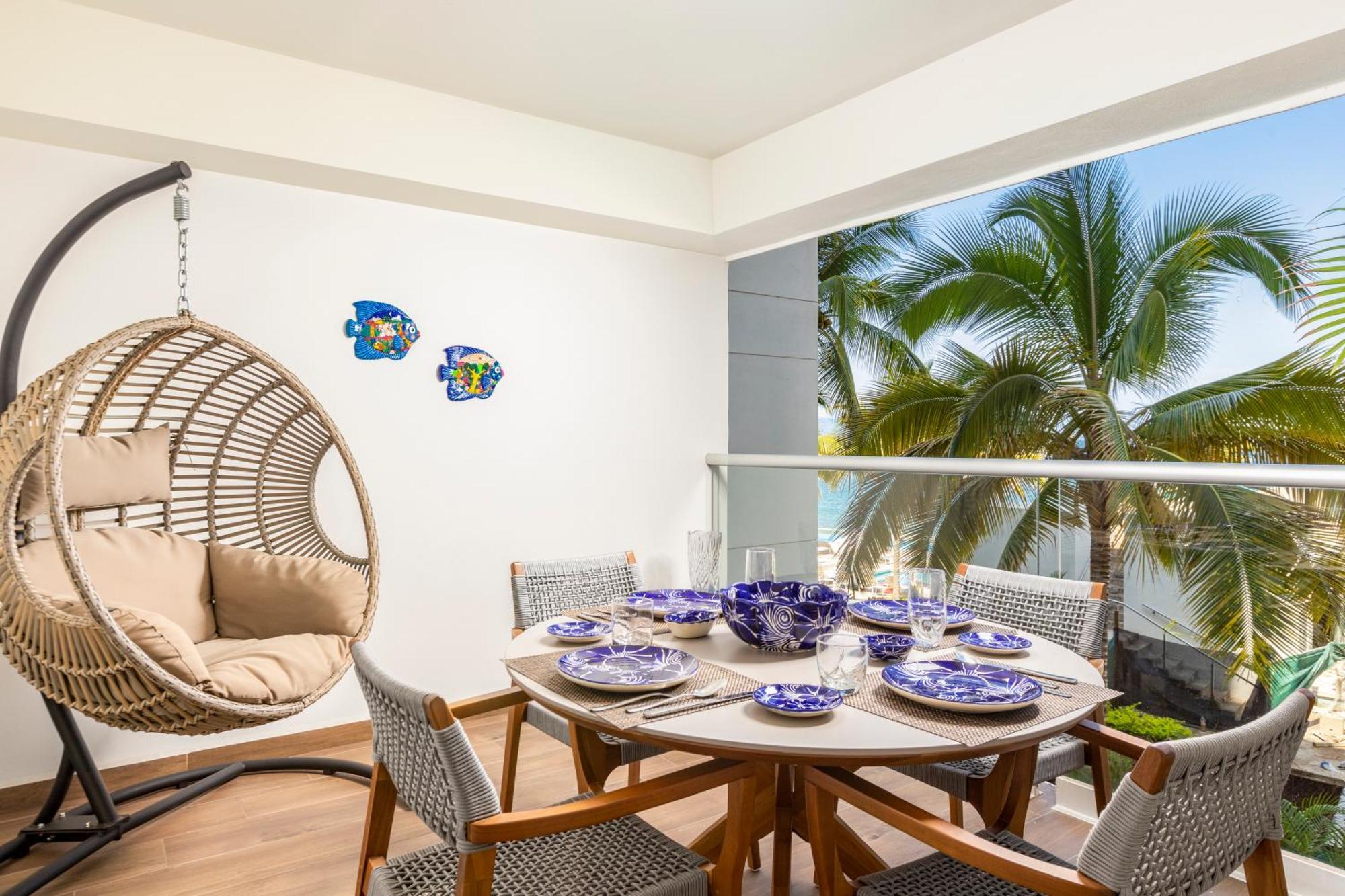 Harbor 3008 Amazing Beach Front Condo By Moikkarentals 巴亞爾塔港 外观 照片